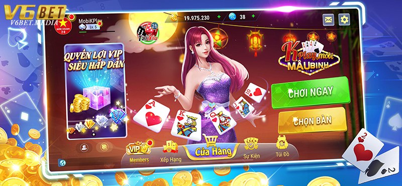 ảnh giao diện game mậu binh